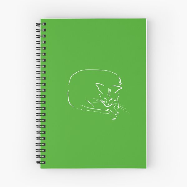 Item preview, Relaxing Cat on warm green board designed and sold by Istvan Ocztos.