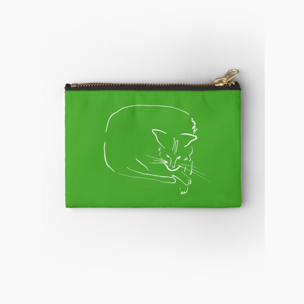 Item preview, Relaxing Cat on warm green board designed and sold by Istvan Ocztos.