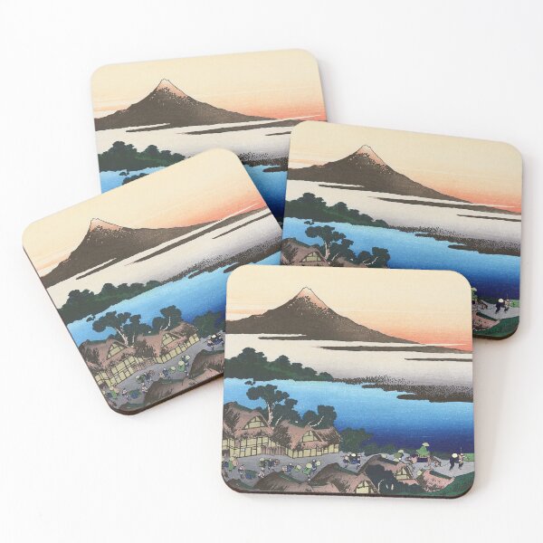Item preview, Dawn at Isawa in Kai Province by Katsushika Hokusai designed and sold by Takeda-art.