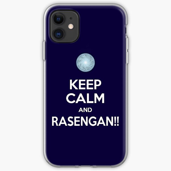 Keep Calm and RASENGAN!! iPhone Soft Case