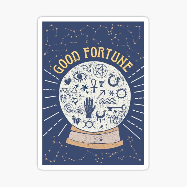 Good Fortune Sticker