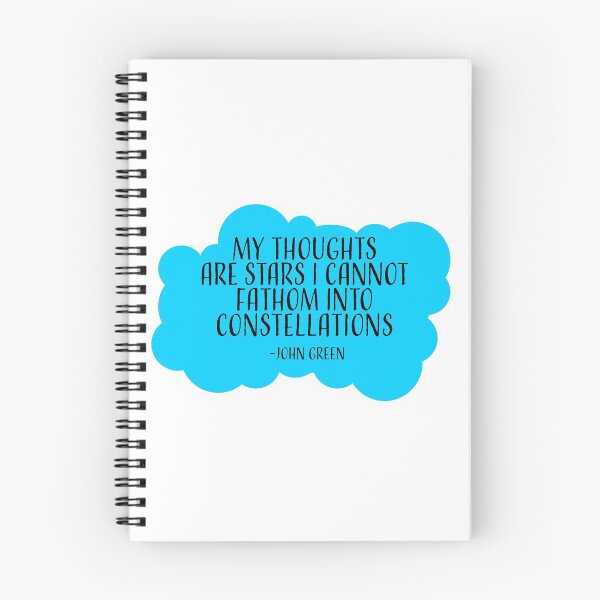 Item preview, My thoughts are Stars, John Green  designed and sold by Alli ML.