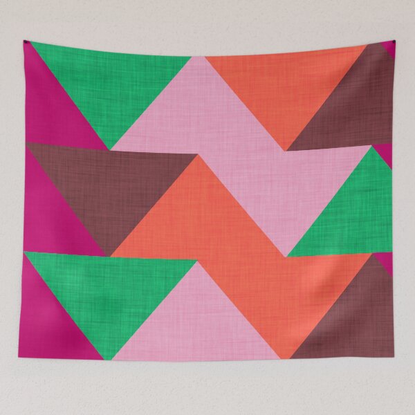 Item preview, Kilim Chevron Hot Pink  #homedecor #midcenturymodern #midcentury designed and sold by susycosta.