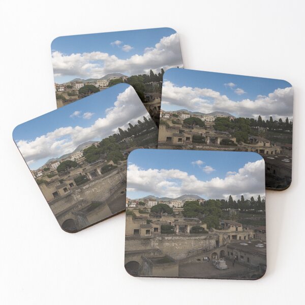 Item preview, Ancient Herculaneum Ruins - Panoramic View from the Top designed and sold by Georgia Mizuleva.