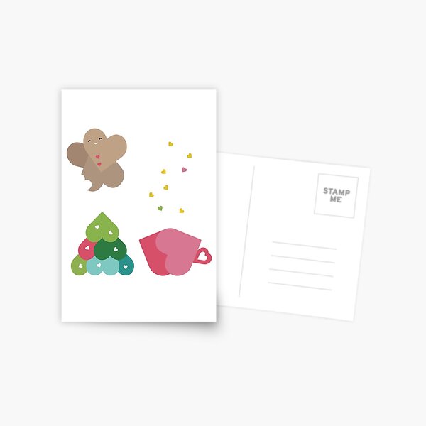 Sweet Holiday Love Postcard