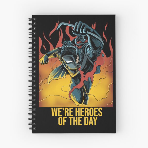 Item preview, Welder Heroes Of The Day designed and sold by damnoverload.