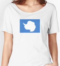 Flag of Antarctica Women's Relaxed Fit T-Shirt