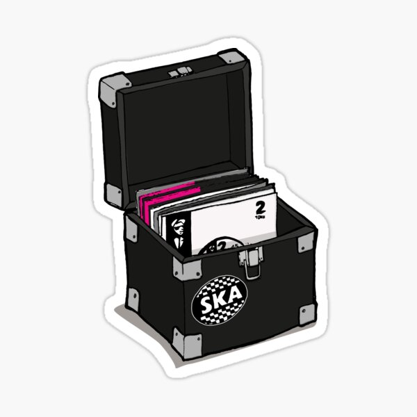Item preview, Retro Vinyl Record Box - Ska designed and sold by collibosher.