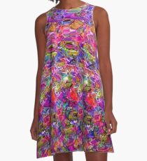 3D Stereogram - Pig A-Line Dress