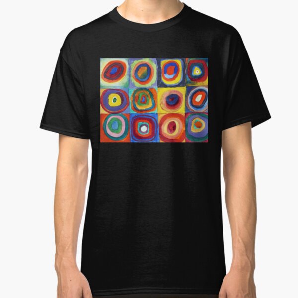 Wassily Kandinsky - Color Study, Squares with Concentric Circles - Bauhaus Art Classic T-Shirt