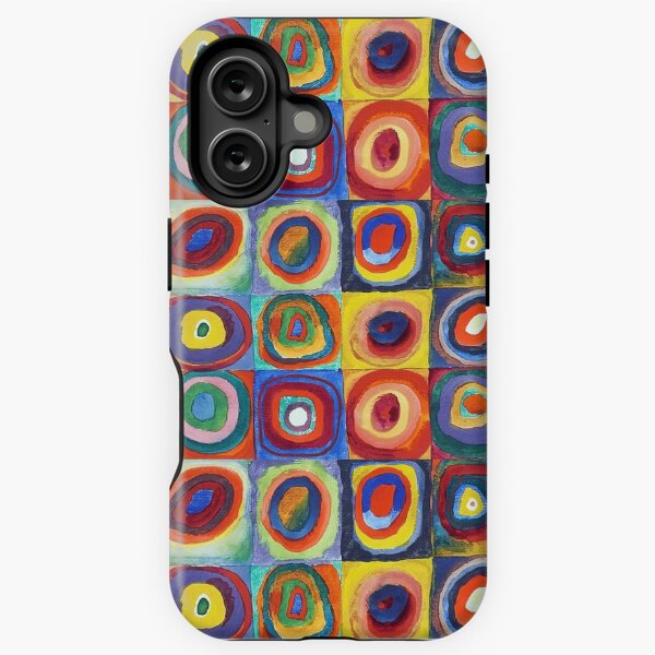 Item preview, Wassily Kandinsky - Color Study, Squares with Concentric Circles - Bauhaus Art designed and sold by NewNomads.