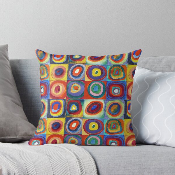 Item preview, Wassily Kandinsky - Color Study, Squares with Concentric Circles - Bauhaus Art designed and sold by NewNomads.