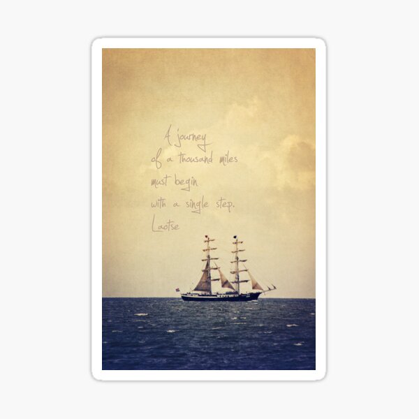 Sailing Sticker