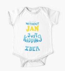 Best Friends Dearest Name Design Jan One Piece - Short Sleeve