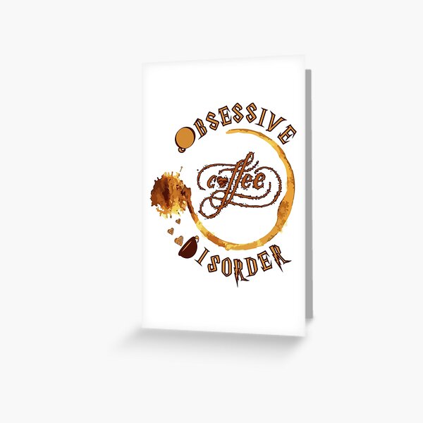 OCD Greeting Card
