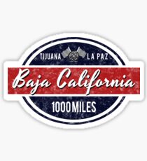 Baja California Racing - 1000 Miles Sticker