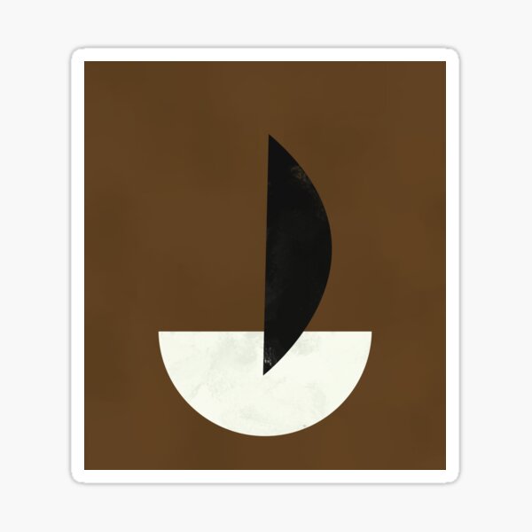 Geometric Abstract Art #5 Sticker