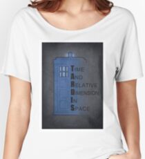 Doctor Who Tardis Women's Relaxed Fit T-Shirt