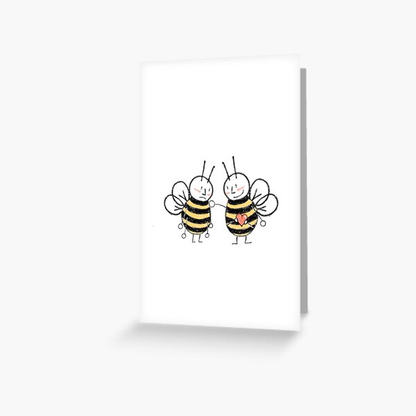 Sympathy Bee Greeting Card