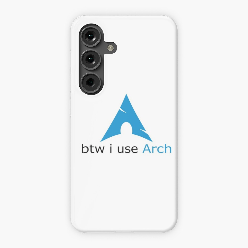 btw I use Arch