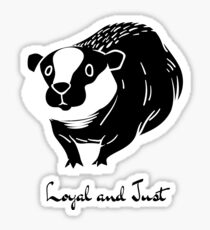 Premium Quality Loyal & Just Sticker