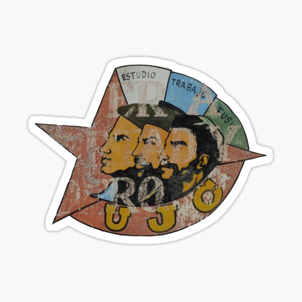 Young Communist League Cuba Sticker
