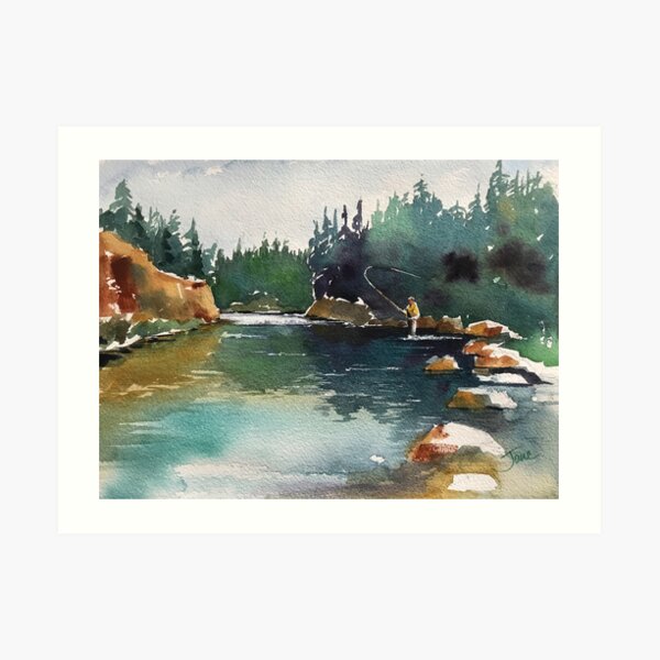 The Old Man Art Print