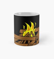 camping fire Mug