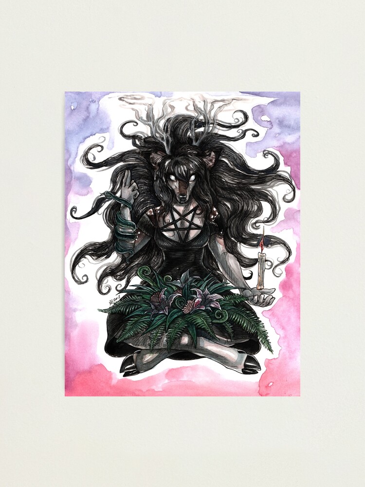 Alternate view of Witchy Photographic Print