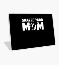 Skateboard Mom T-Shirt Skateboard Gift Mother Skateboard Silhouette Tee Laptop Skin