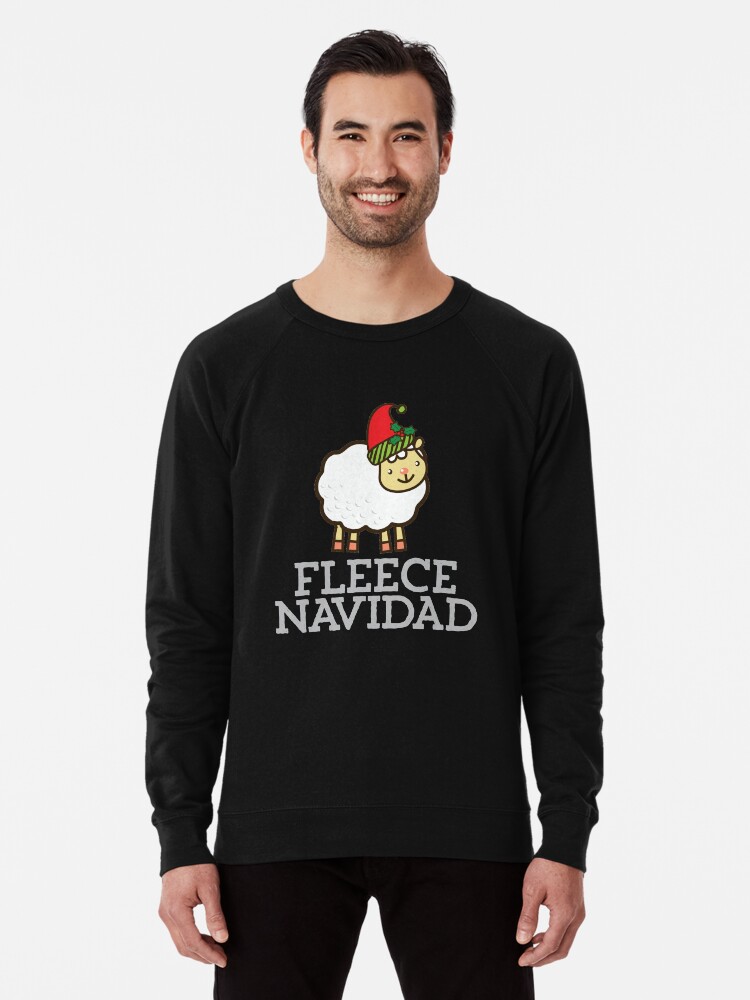 fleece navidad sweatshirt