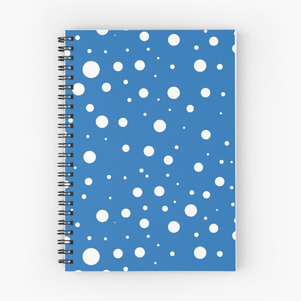 Item preview, white dots on blue background designed and sold by Bluewesome.