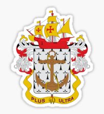 Coat of arms of the Colombian Navy Sticker