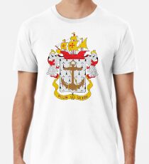 Coat of arms of the Colombian Navy Premium T-Shirt