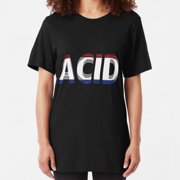 Acid smiley Slim Fit T-Shirt