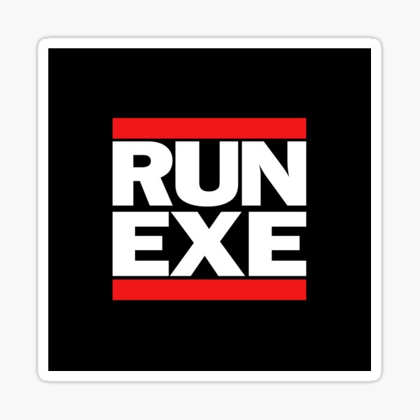 Item preview, RUN EXE designed and sold by mushroomblue.