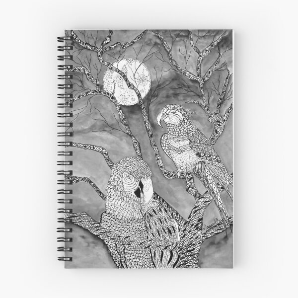 Item preview, Arara Bird in Nankin ink designed and sold by Margarete Bom.