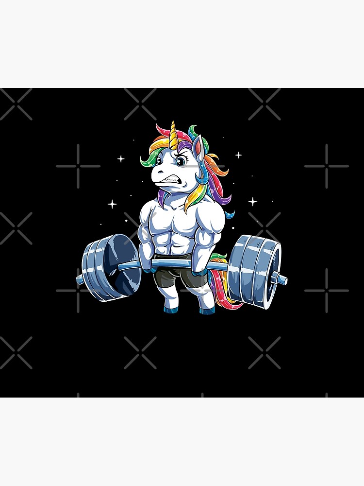 Unicorn Weightlifting T shirt Fitness Gym Deadlift Rainbow Gifts Party Men  Women Essential T-Shirt for Sale by LiqueGifts