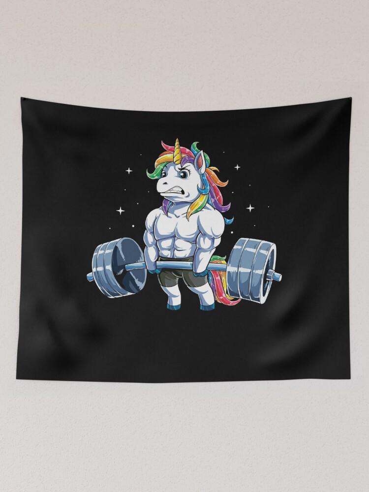 Unicorn Weightlifting T shirt Fitness Gym Deadlift Rainbow Gifts Party Men  Women Essential T-Shirt for Sale by LiqueGifts