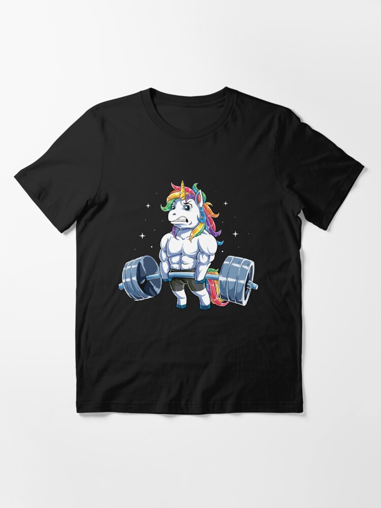 Unicorn Weightlifting T shirt Fitness Gym Deadlift Rainbow Gifts Party Men  Women Art Board Print for Sale by LiqueGifts