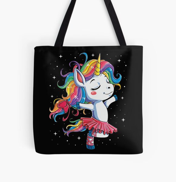 Bolsa Tote de tela, Diseño Bailarina en el Cosmos