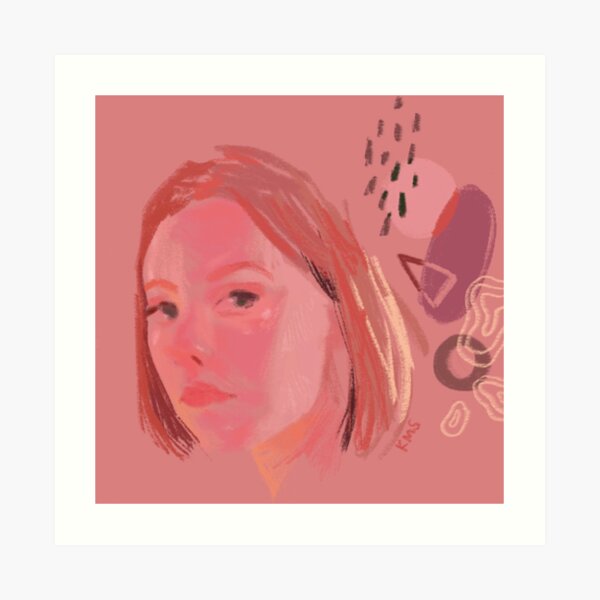 Pink Art Print