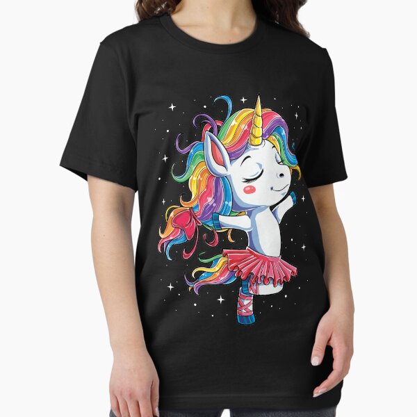 Item preview, Ballet Dancer Unicorn T shirt Kids Girls Rainbow Ballerina Gifts Party Men Women designed and sold by LiqueGifts.