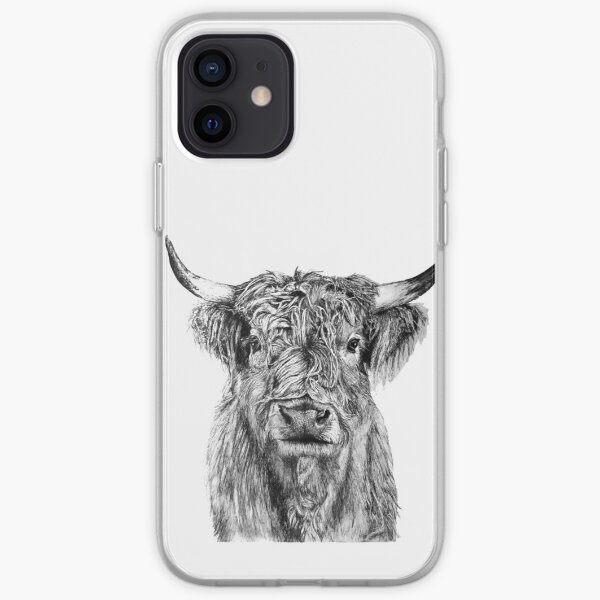Scottish Highland Cow iPhone Soft Case