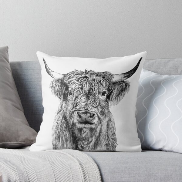Item preview, Scottish Highland Cow designed and sold by KimAbbottArt.