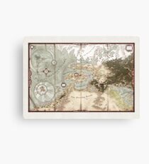 Exalted Map of Creation Canvas Print
