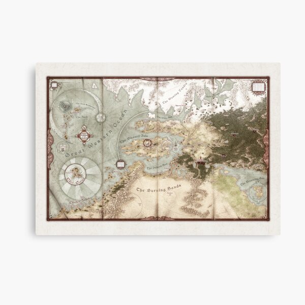 Exalted Map of Creation Canvas Print