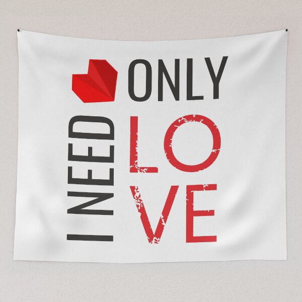 Item preview, I NEED ONLY LOVE designed and sold by alvarodell.