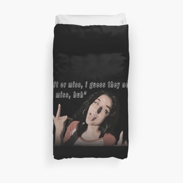 Hit Or Miss Duvet Covers Redbubble - hit or miss ilovefriday mia khalifa tik tok roblox anthem