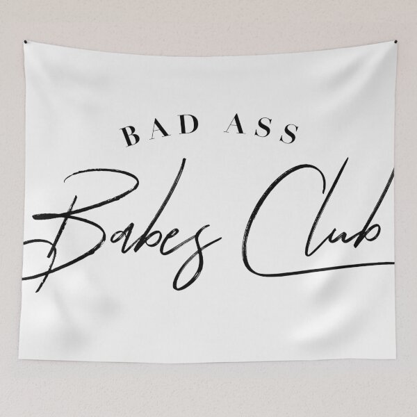 Item preview, bad ass babes club designed and sold by typutopia.